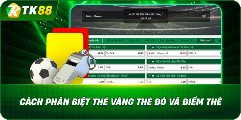 Cách Phân Biệt Thẻ Vàng Thẻ Đỏ Và Điểm Thẻ